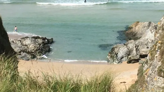 Perranporth Beach Cornwall