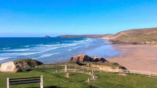 Perranporth Beach Cornwall