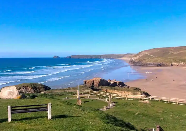 Perranporth Beach Cornwall