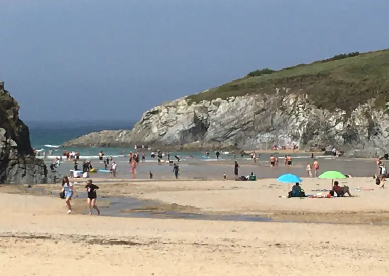 Perranporth Beach Cornwall