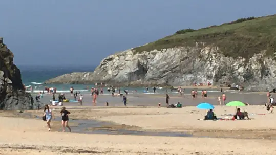 Perranporth Beach Cornwall